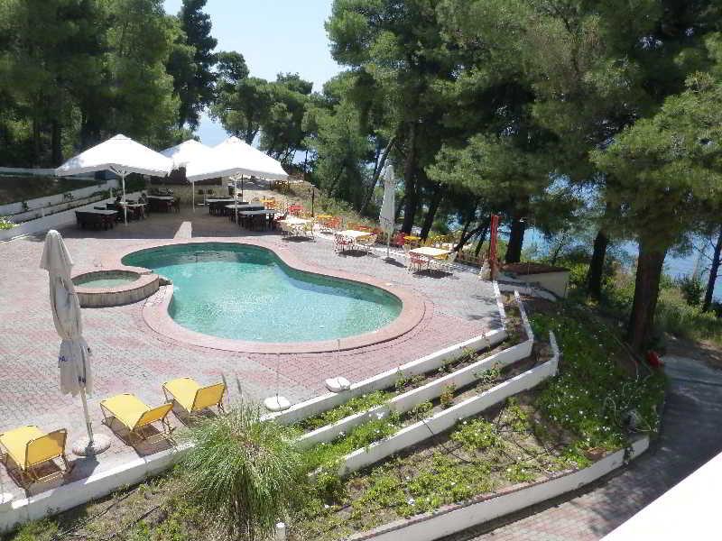 Dryades Hotel Siviri Buitenkant foto